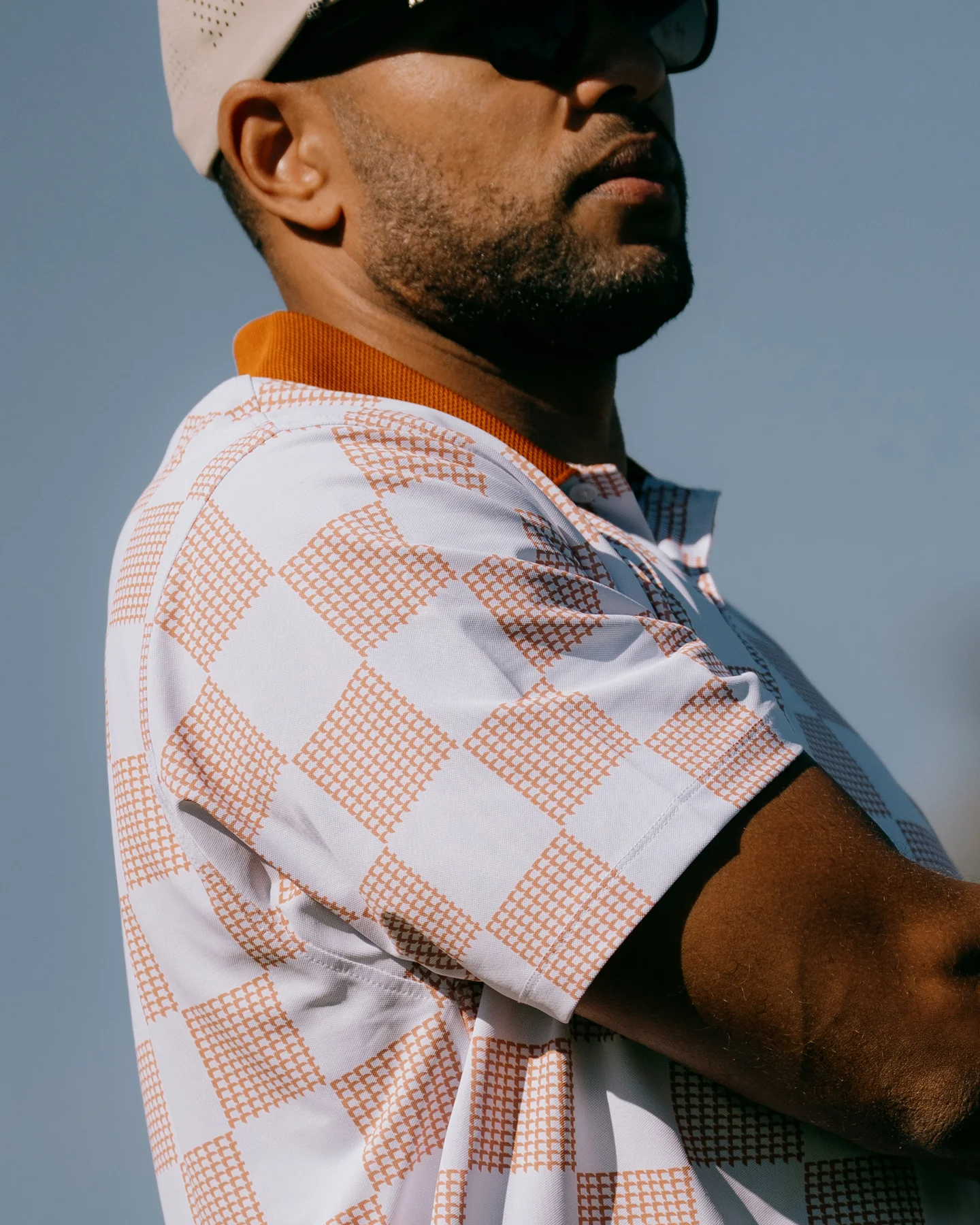 Front9 Polo - Greige / Black - Image 4